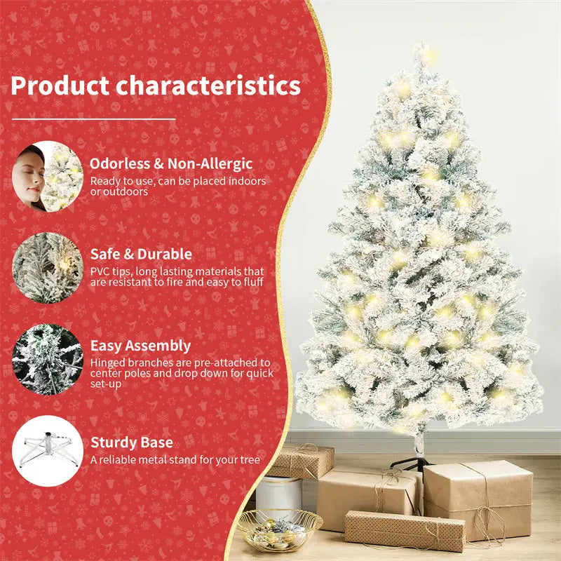 Discounted Artificial Snow Christmas Tree for PVC Decoration