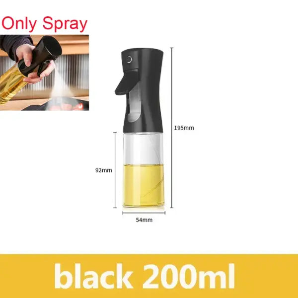 2in1 500ml Plastic kitchen oil sprayer Spray Oil Olive spray bottle for oil Dispenser BBQ Baking Roasting Picnic