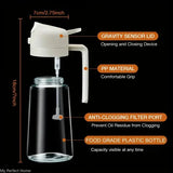 2in1 500ml Plastic kitchen oil sprayer Spray Oil Olive spray bottle for oil Dispenser BBQ Baking Roasting Picnic
