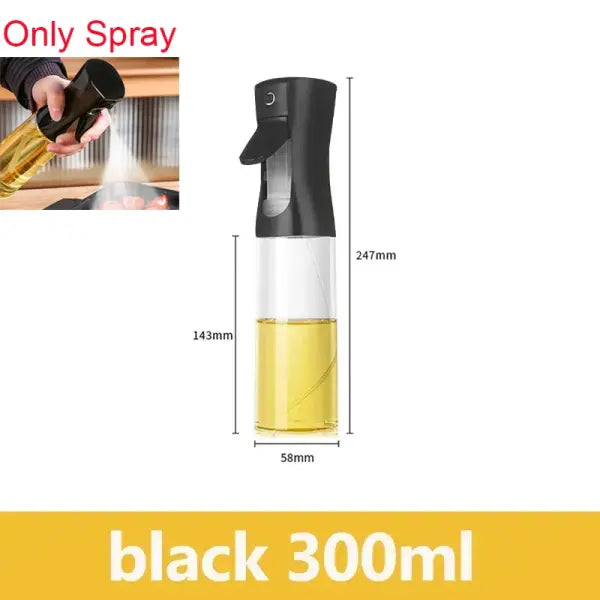 2in1 500ml Plastic kitchen oil sprayer Spray Oil Olive spray bottle for oil Dispenser BBQ Baking Roasting Picnic