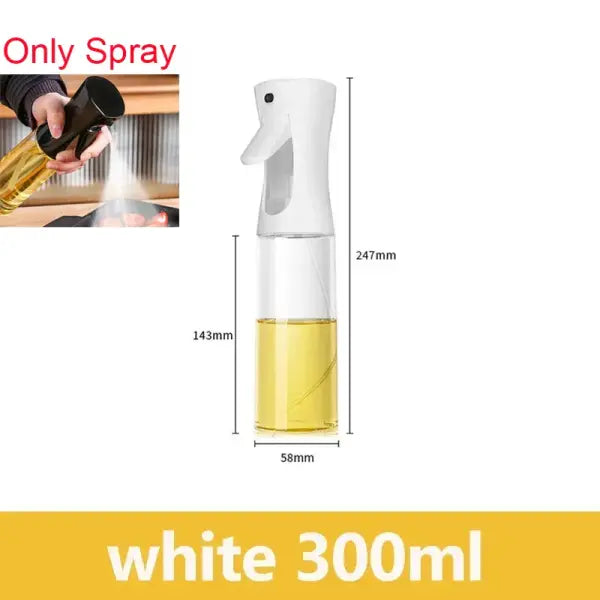 2in1 500ml Plastic kitchen oil sprayer Spray Oil Olive spray bottle for oil Dispenser BBQ Baking Roasting Picnic