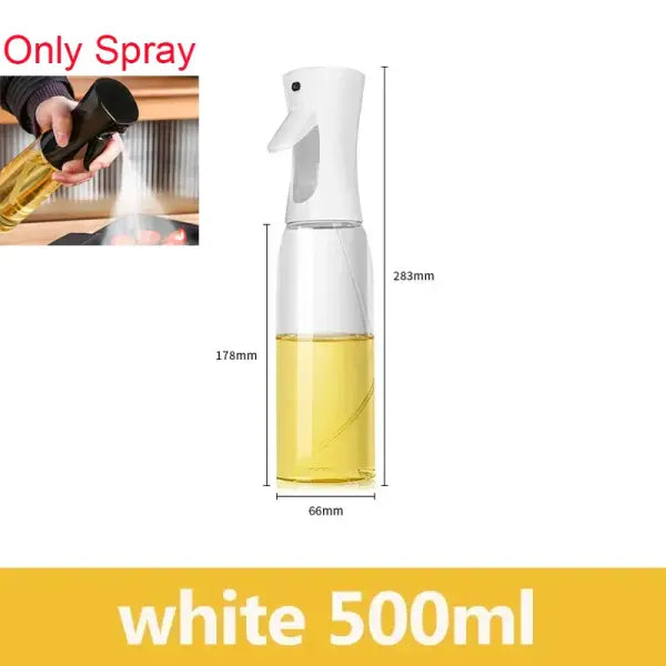 2in1 500ml Plastic kitchen oil sprayer Spray Oil Olive spray bottle for oil Dispenser BBQ Baking Roasting Picnic