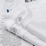 2PCS 100% Cotton T-Shirts – Unisex Solid Color Short Sleeve Loose Fit Round Neck Casual Tops