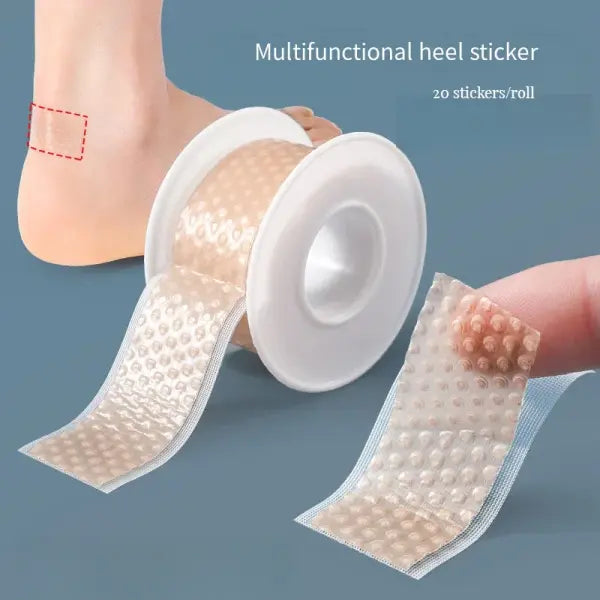2pcs/1PC cone Gel Heel Stickers Heel Protector Biomimetic Anti Pain Relief Foot Care Multifunctional Invisible Heel