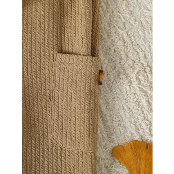 2PCS Baby Boys Autumn Outfit – Cute Long Sleeve Top with Bear & Button Jumpsuit Playsuit Set