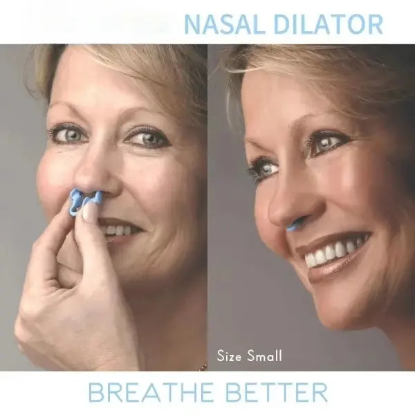 2pcs Anti-Snoring Silicone Nose Clip – Comfortable Snore Stop Device for Better Sleep