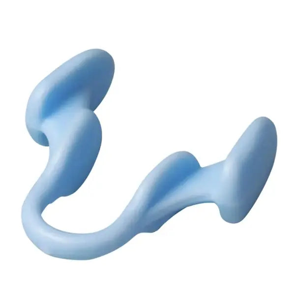 2pcs Anti-Snoring Silicone Nose Clip – Comfortable Snore Stop Device for Better Sleep - 2pcs-Blue