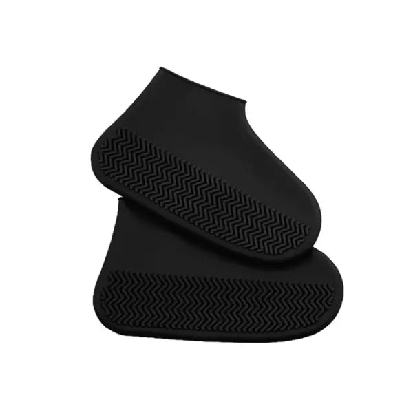 2PCS Waterproof Silicone Shoe Covers – Non-Slip High Elastic Rain Boots for Men & Women Reusable Outdoor Protection