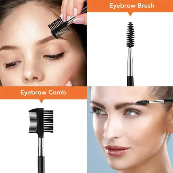 Eyebrow Trimmer Set Makeup Tools for Unisex (Stainless Steel) Professional Grooming