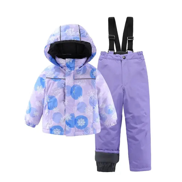 Kids Waterproof Ski Suit Set – Warm Windproof Snowboard Jacket & Pants for Boys & Girls (3–12T) - 21 / CHINA / 140 8-9T