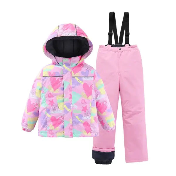 Kids Waterproof Ski Suit Set – Warm Windproof Snowboard Jacket & Pants for Boys & Girls (3–12T) - 25 / CHINA / 140 8-9T