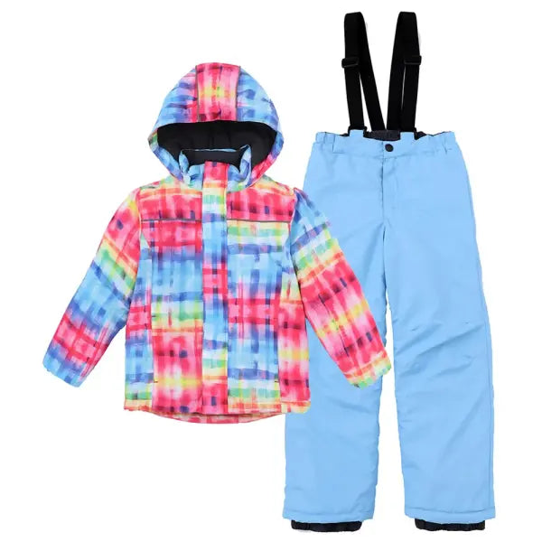 Kids Waterproof Ski Suit Set – Warm Windproof Snowboard Jacket & Pants for Boys & Girls (3–12T) - 5 / CHINA / 110 3T