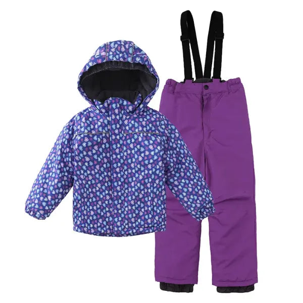 Kids Waterproof Ski Suit Set – Warm Windproof Snowboard Jacket & Pants for Boys & Girls (3–12T) - 15 / CHINA / 120 4-5T