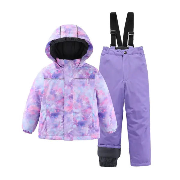 Kids Waterproof Ski Suit Set – Warm Windproof Snowboard Jacket & Pants for Boys & Girls (3–12T) - 8 / CHINA / 120 4-5T