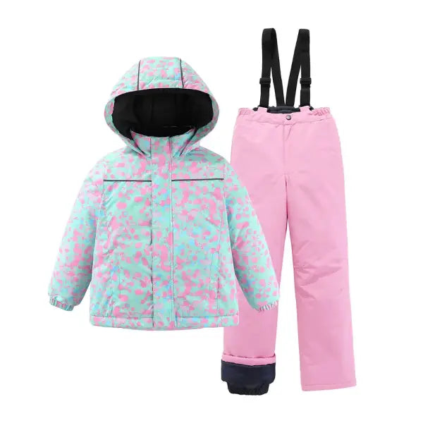 Kids Waterproof Ski Suit Set – Warm Windproof Snowboard Jacket & Pants for Boys & Girls (3–12T) - 23 / CHINA / 120 4-5T