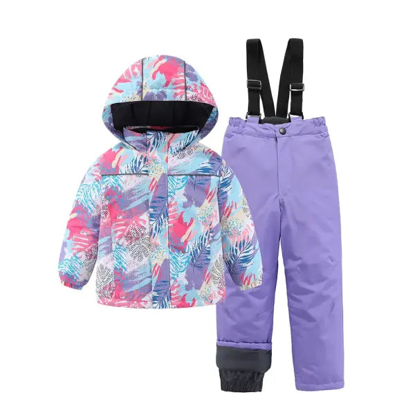 Kids Waterproof Ski Suit Set – Warm Windproof Snowboard Jacket & Pants for Boys & Girls (3–12T) - 20 / CHINA / 110 3T