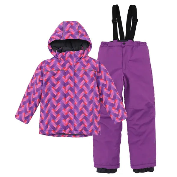 Kids Waterproof Ski Suit Set – Warm Windproof Snowboard Jacket & Pants for Boys & Girls (3–12T) - 6 / CHINA / 110 3T