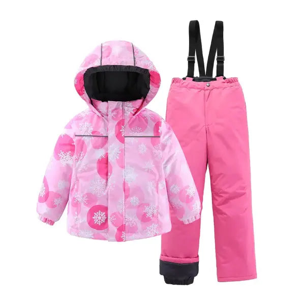Kids Waterproof Ski Suit Set – Warm Windproof Snowboard Jacket & Pants for Boys & Girls (3–12T) - 24 / CHINA / 110 3T