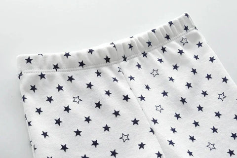 3/4/5PCS Newborn Baby Pants – 100% Cotton Cartoon Trousers for 0–24M - Himpall