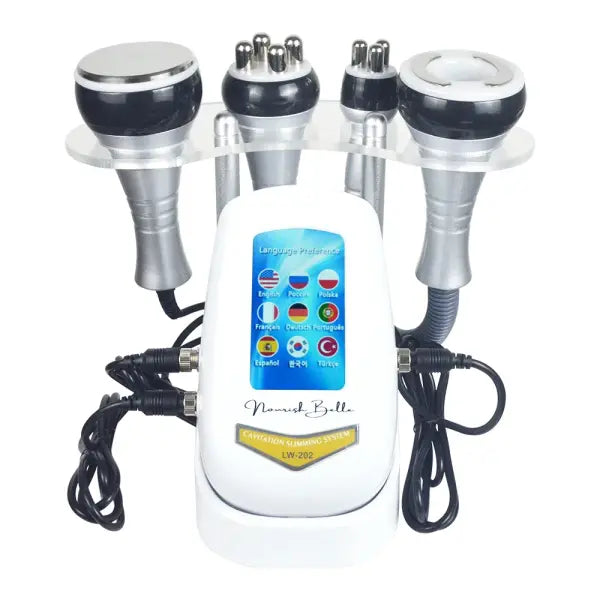 3/4-in-1 40K Cavitation Body Slimming Massager – Multi-Functional Face & Body Tightening Beauty Device - 4-140K / spain