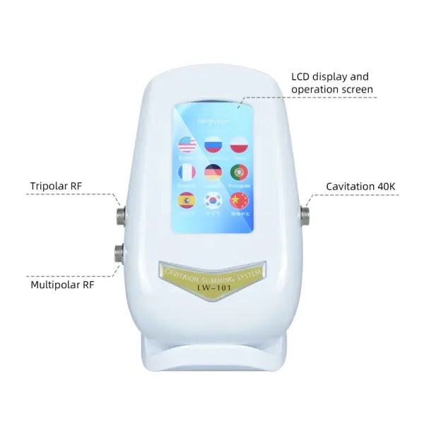 3/4-in-1 40K Cavitation Body Slimming Massager – Multi-Functional Face & Body Tightening Beauty Device