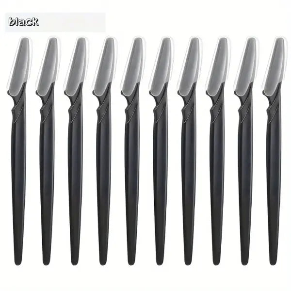 3/5/6/10/12 Piece Multi-Purpose Eyebrow Shaver Set - Gentle Facial Hair Trimmer Easy Grooming and Shaping Kit - Smooth