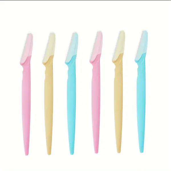 3/5/6/10/12 Piece Multi-Purpose Eyebrow Shaver Set - Gentle Facial Hair Trimmer Easy Grooming and Shaping Kit - Smooth