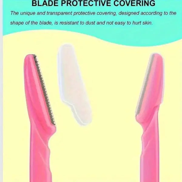 3/5/6/10/12 Piece Multi-Purpose Eyebrow Shaver Set - Gentle Facial Hair Trimmer Easy Grooming and Shaping Kit - Smooth