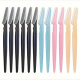 3/5/6/10/12 Piece Multi-Purpose Eyebrow Shaver Set - Gentle Facial Hair Trimmer Easy Grooming and Shaping Kit - Smooth