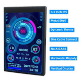Turzx Software Type C Secondary 3.5 Inch Display for PC Monitoring