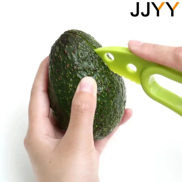 3-in-1 Avocado Slicer and Pulp Separator Kitchen Tool by STONEGO - Himpall