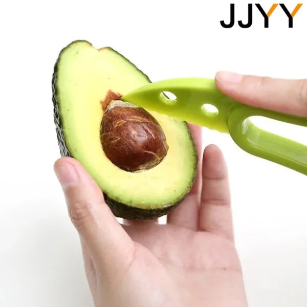 3-in-1 Avocado Slicer and Pulp Separator Kitchen Tool by STONEGO - Himpall