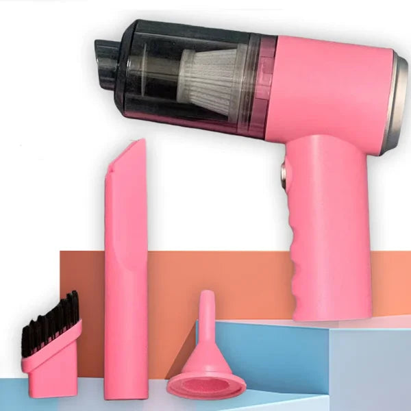 3-in-1 Integrated Suction & Blowing Vacuum Cleaner – USB Rechargeable Small Car & Household Vacuum - Himpall