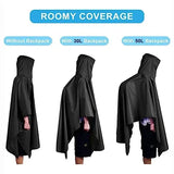 Military Raincoat Rain Poncho Waterproof Camping Tent