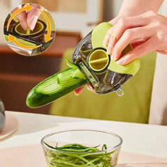 3-in-1 Peeler Multi-Functional Kitchen Tool with Stainless Steel Cutter - Himpall