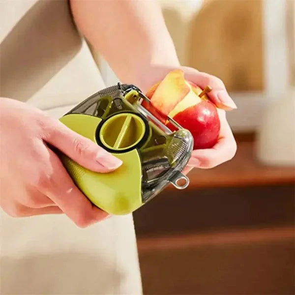 3-in-1 Peeler Multi-Functional Kitchen Tool with Stainless Steel Cutter - Himpall