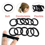 30-200pcs Hair Accessories for Women girl Basic Hair Bands Headband Hair Ropes Ties Ponytail Holder Simple