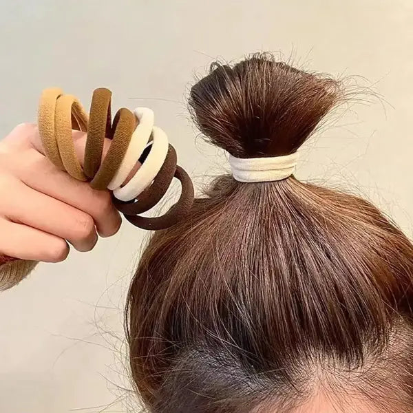 30-200pcs Hair Accessories for Women girl Basic Hair Bands Headband Hair Ropes Ties Ponytail Holder Simple