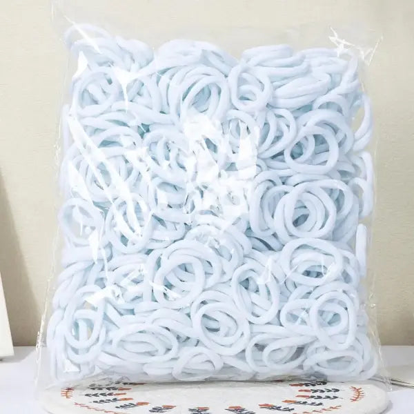 30-200pcs Hair Accessories for Women girl Basic Hair Bands Headband Hair Ropes Ties Ponytail Holder Simple