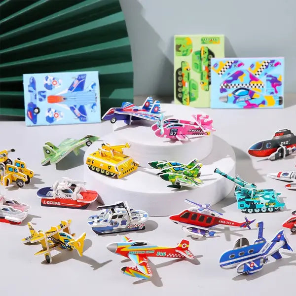 30Pcs Mini Animal Jigsaw Puzzles: Kids’ Party Favors Classroom Rewards & Pinata Fillers - 30pcs 3 / Random pattern