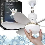 30W Ceiling Fan Light E27 with Remote LED Dimming Function Suitable for Living Room Study and Home use 85-265V