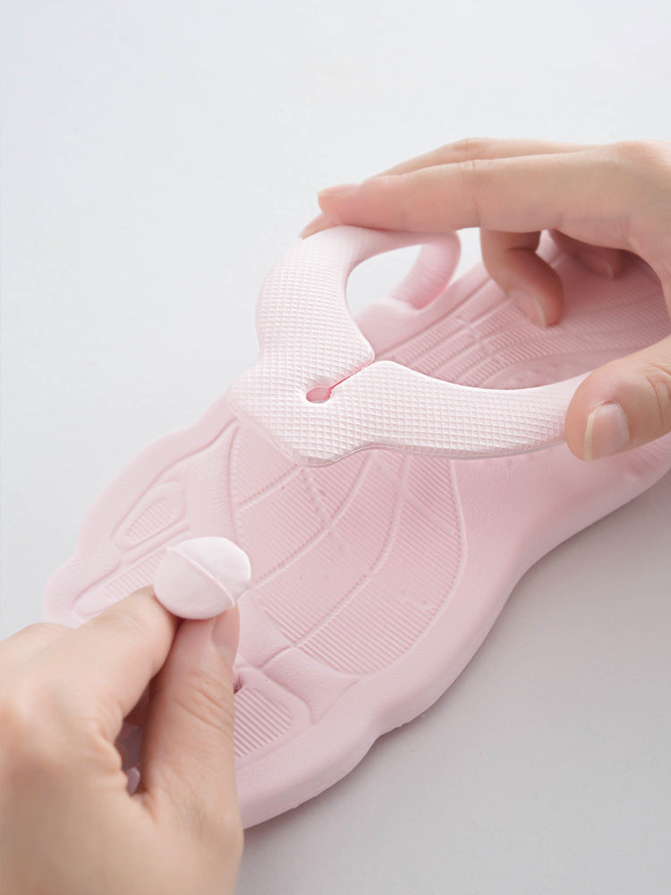 Portable Folding EVA Flip Flops for Travel and Beach