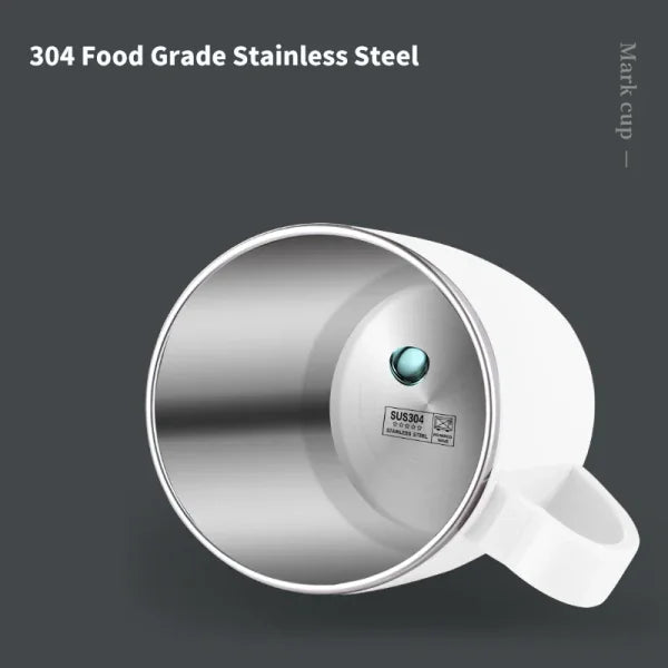 350ml Thermos Mug - Leak-Proof Stainless Steel Insulated Coffee Cup with Handle Portable Vacuum Flask