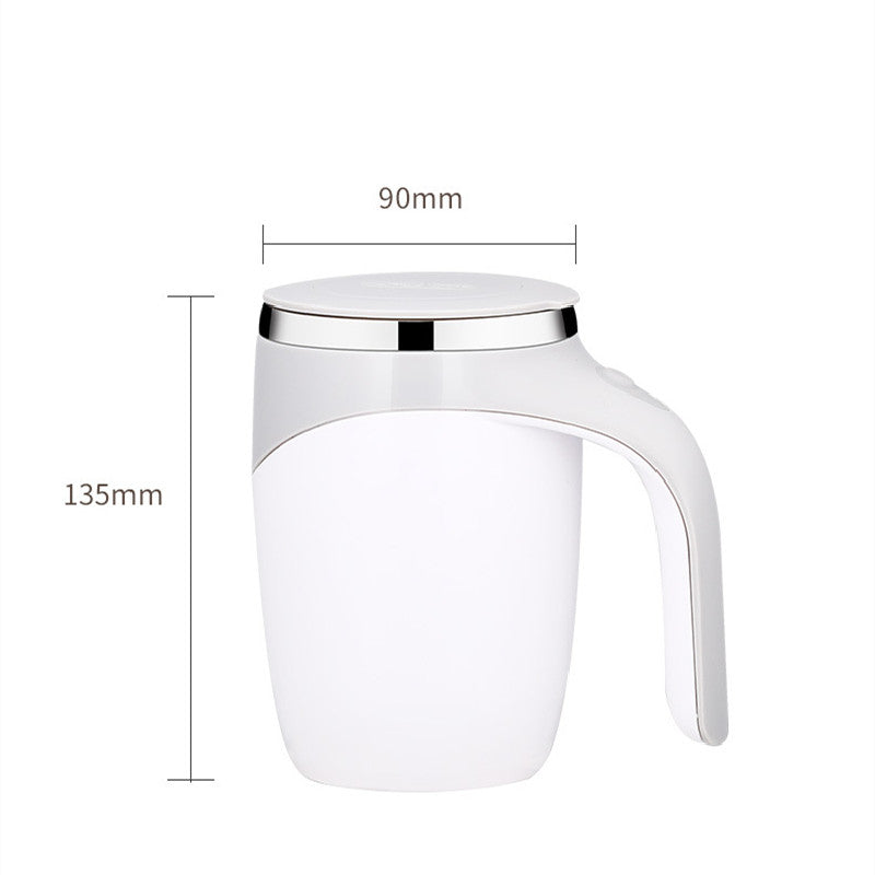 Portable Automatic Stirring Cup for Coffee and Tea