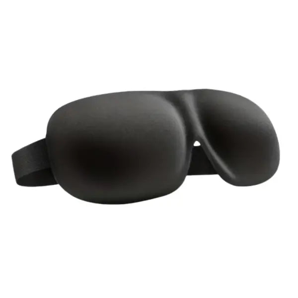 3D Contoured Sleep Mask – 100% Light Blocking Ultra-Soft Eye Cover for Travel Yoga & Rest - 1pc