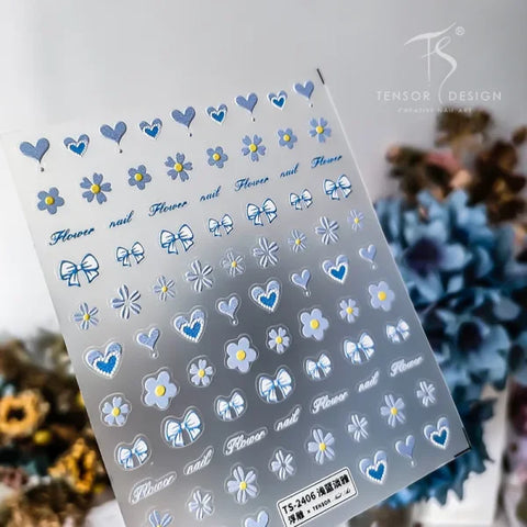 3D Love Heart Adhesive Sticker for Women's Fashion and Beauty Products - Himpall