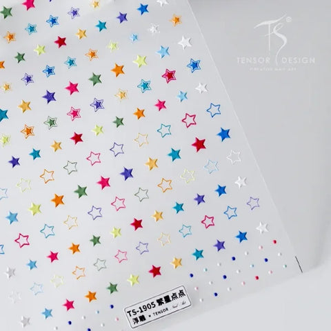 3D Love Heart Adhesive Sticker for Women's Fashion and Beauty Products - Himpall