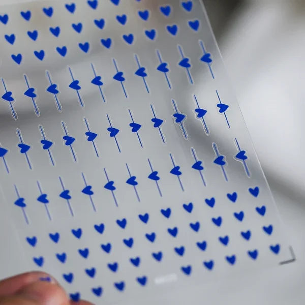 3D Love Heart Adhesive Sticker for Women's Fashion and Beauty Products - Himpall