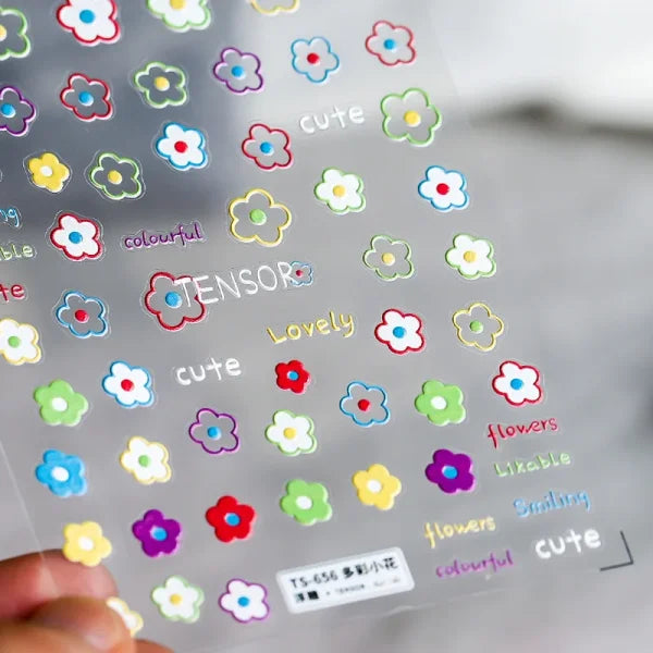 3D Love Heart Adhesive Sticker for Women's Fashion and Beauty Products - Himpall