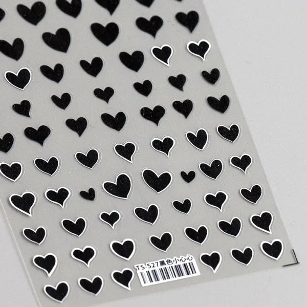 3D Love Heart Adhesive Sticker for Women's Fashion and Beauty Products - Himpall